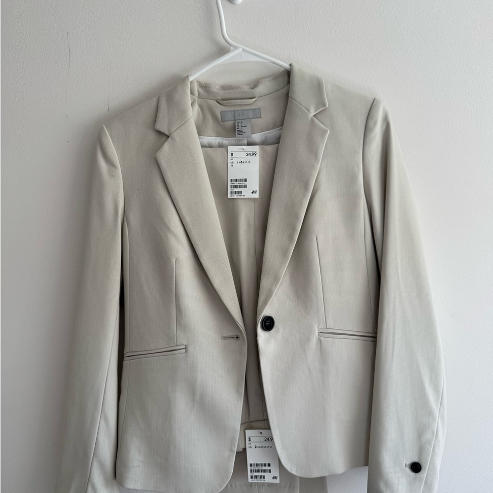 Zara Cream Blazer